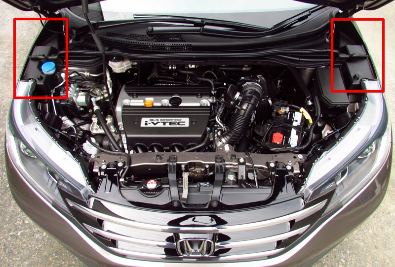 พลาสติกปิดแก้มบังโคลนหน้า HONDA CRV ปี2012-2016 LH / RH แท้ศูนย์ (ตัวใน) (G.4) (ราคา ต่อข้าง) - Image 5