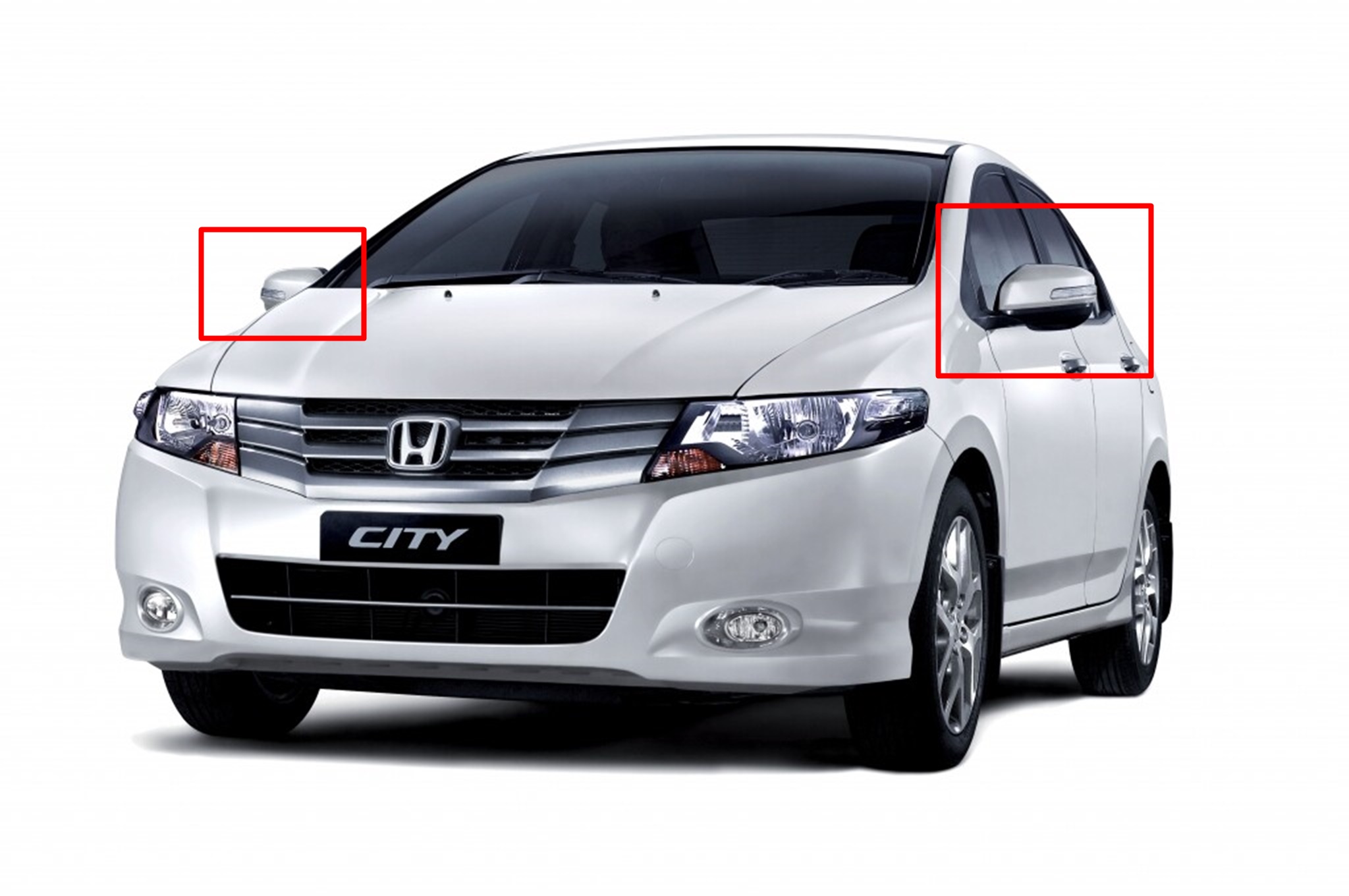 ฝาครอบกระจกมองข้าง HONDA CITY ปี2009-2013 LH / RH แท้ศูนย์ (แบบมีรูไฟเลี้ยว) (สีพื้นงานดิบ) (ราคา ต่อข้าง) - Image 4